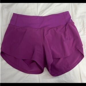 Lululemon Speed Up Shorts 4”
